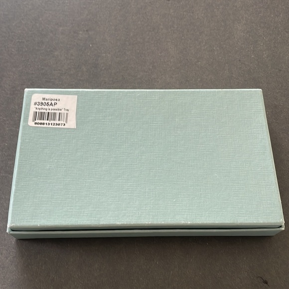 Mariposa “Anything is possible.” Silver Tray New in original box - Picture 5 of 7